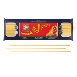 Pasta Di Martino - Pasta Lunga - Bucatini N° 7 - Pacco da 500 g