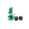 Pralina Fondente - Cometa di Natale - Incarto Verde - Cioccolato Fondente 75% - Pralina 12 g - 1000 g