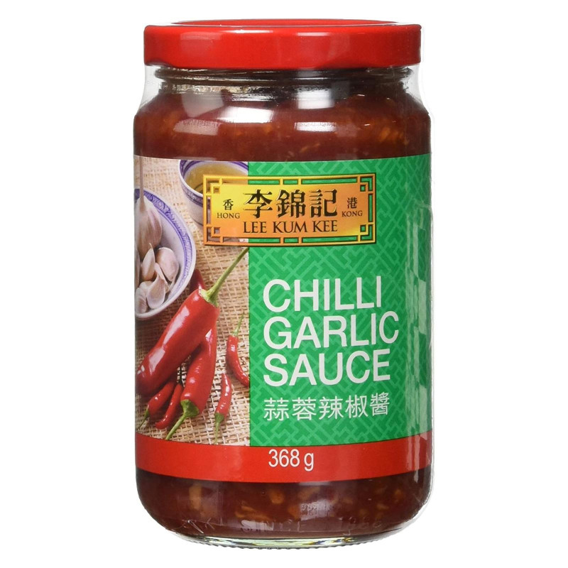 Salsa Lee Kum Kee - Chilli Sauce with Garlic - Salsa Chili con Aglio - Barattolo da 368 g