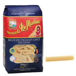 Pasta Di Martino - Pasta Corta - Mezzani Tagliati Lisci N° 132 -...