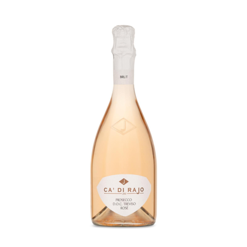 Vino Spumante - Ca' Di Rajo - Prosecco Doc Treviso Rose' Millesimato Brut - 750 ml