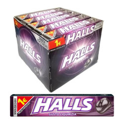 Caramelle Halls Liquirizia - 1 Pacchetto - 32g