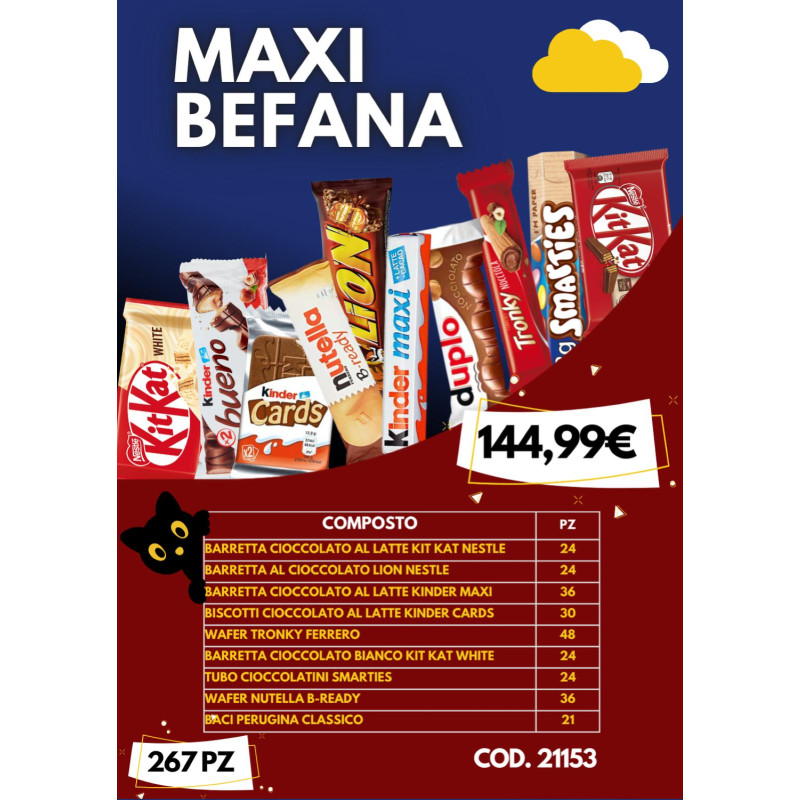 Maxi Befana - Offerta Epifania - 267 pz