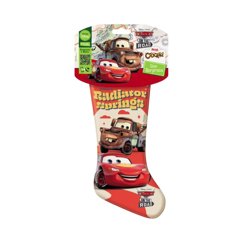 Calza Befana - Zaini - Cars - Con Sorpresa - 168 g