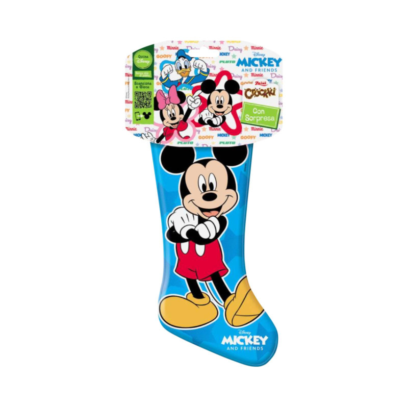 Calza Befana - Zaini - Mickey Mouse - Con Sorpresa - 138 g