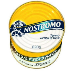 Tonno in Scatola all'olio d'oliva - Nostromo - 620 gr