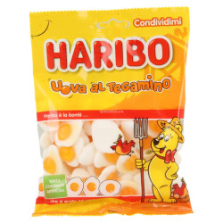 Caramelle Gommose - Haribo - Uova al tegamino - 30 Confezioni da 90...