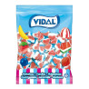 Caramelle Gommose - Cuori Azzurro Bianco Rosso Zuccherati - Vidal - Busta da 250 Pezzi 1,5 kg