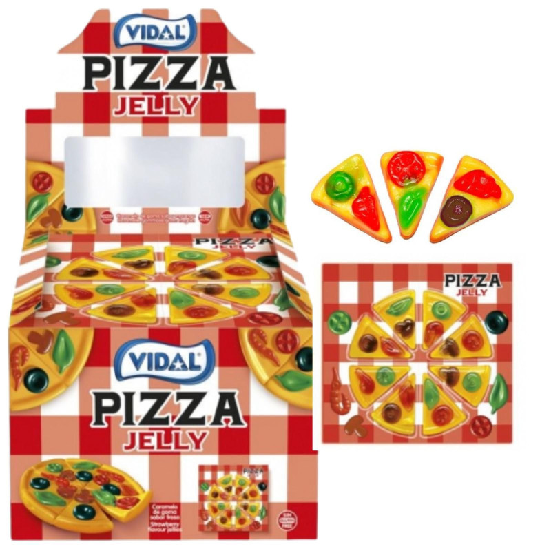 Caramelle Gommose - Pizza - Vidal - 11 x 66 g