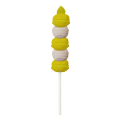 Marshmallow Biribao - Mini Spiedino - Arcobaleno Giallo - 24 x 26 g