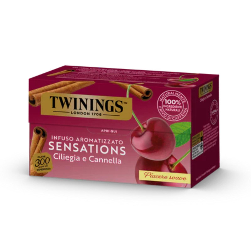 Te' Twinings - Infusi - Ciliegia e Cannella - 20 Filtri