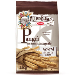 Grissini Mulino Bianco - Pangri' con Farina Integrale - 250 gr