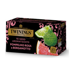 Te' Twinings - Aromatizzati - Pompelmo Rosa e Bergamotto - 25 Filtri