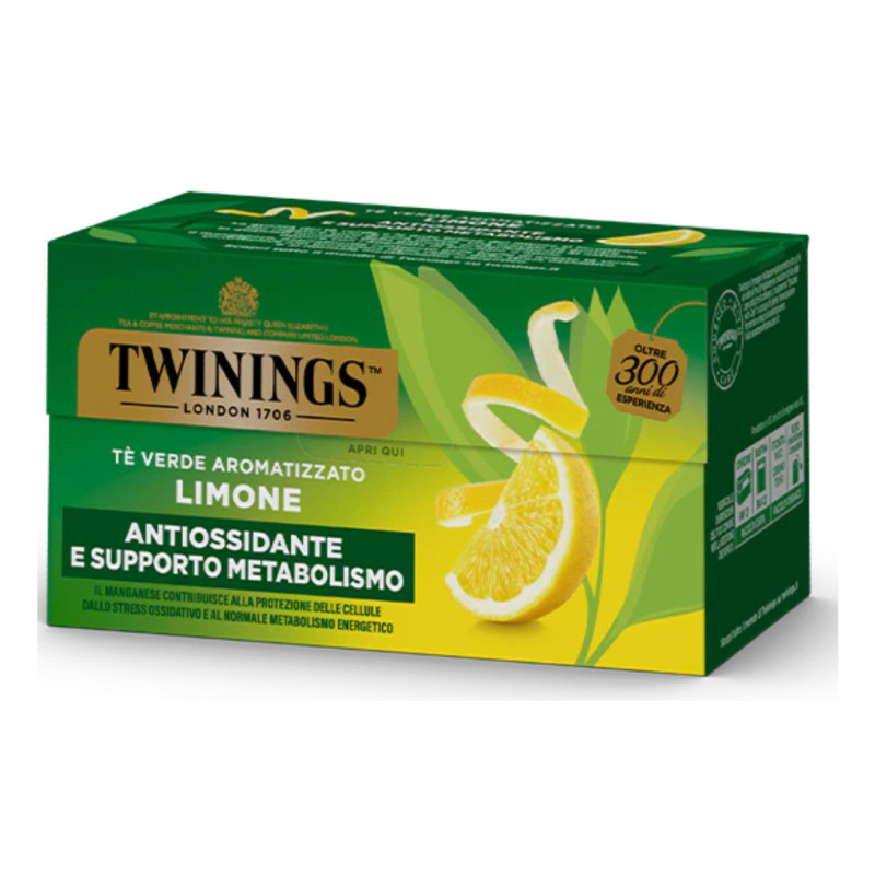 Te' Twinings - Te' Verdi - Verde al Limone - 25 Filtri