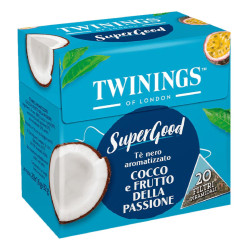 Te' Twinings - SuperGood - Cocco e Frutto della Passione - 20 Filtri