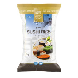 Riso per Sushi - Sushi Rice - Golden Turtle Brand - 5 Kg