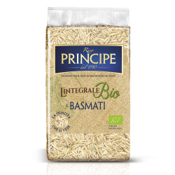 Riso Principe - Riso Basmati - Integrale Bio - Pacco da 500g