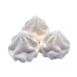 Marshmallow Bulgari - Fiamme - Colore Bianco - 1 Kg