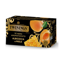 Te' Twinings - Aromatizzati - Albicocca e Miele - 25 Filtri