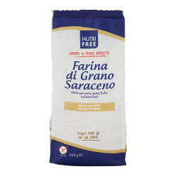 Farina di Grano Saraceno - NutriFree - 500 g - Senza Glutine -...