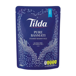 Riso Tilda - Preparato Precotto - Riso Basmati - Busta da 250 g