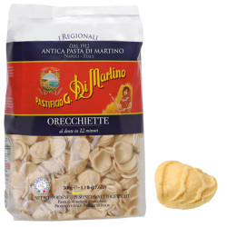 Pasta Di Martino - I Regionali - Orecchiette N° 201  - Pacco da 500 g