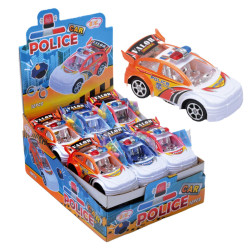 Police Car - Candy Toys - Con Caramelle - Joy Gum - Espositore da...