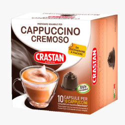 Cappuccino in Capsule - Crastan - Cappuccino Cremoso - Compatibili...