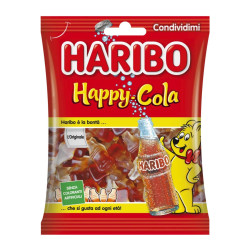 Caramella Haribo - Happy Cola - Gommose - 30 Confezioni da 100 g