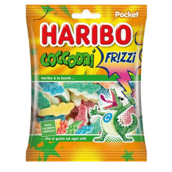 Caramella Gommosa - Haribo - Coccodri' Frizzi Coccodrilli - 30...