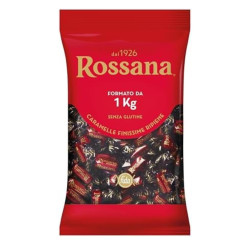 Caramelle Rossana al Cioccolato - Caramelle Finissime - Busta da 1 Kg