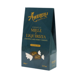 Caramelle Miele e Liquirizia - Amarelli - Astuccio da 90 g