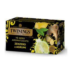 Te' Twinings - Aromatizzati - Zenzero e Agrumi - 25 Filtri