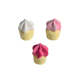 Marshmallow Biribao - Cupcake - Multicolor - Confezione da 180 g