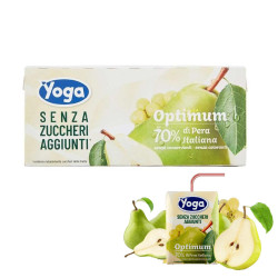 8 Confezioni  Succo di Frutta Yoga - Optimum - Pera - Senza...