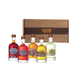 Liquore Marzadro - Set Degustazione Infusioni Mignon - 5 Bottiglie...