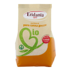 Zucchero di Canna Pura Grezzo - Eridania - Bio - Pacco da 500 g