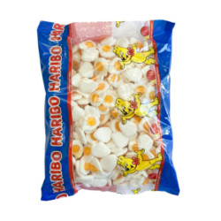 Caramelle Gommose - Haribo - Uova al tegamino - Busta da 1,5 kg