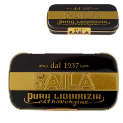 Caramelle Liquirizia Pura Extravergine - Saila - Box da 18 Lattine...