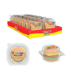 Burger Gommosi - Marshmallow - Yammiex - Mallow Burger - 12 Pezzi...