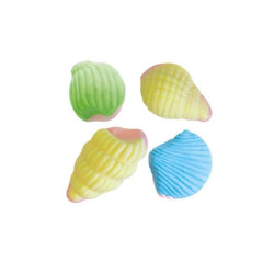 Caramelle Gommose Foam - Conchiglie Assortite - Gusto Lampone -...