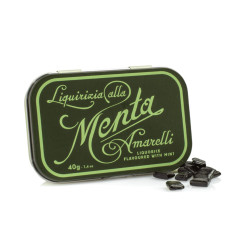 Liquirizia Amarelli - Liquirizia alla Menta - Latta 40 g