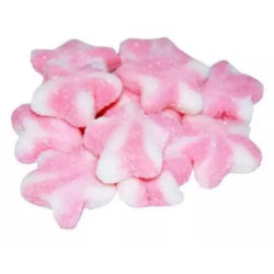 Caramelle Gommose - Stelle Rosa Zuccherate - Biribao - 1  kg