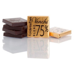 Cioccolatini Venchi - Blend Cioccolato Fondente 75% - 1 kg