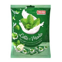 Caramelle Dure Ripiene - Incap - Latte e Menta - 200 g