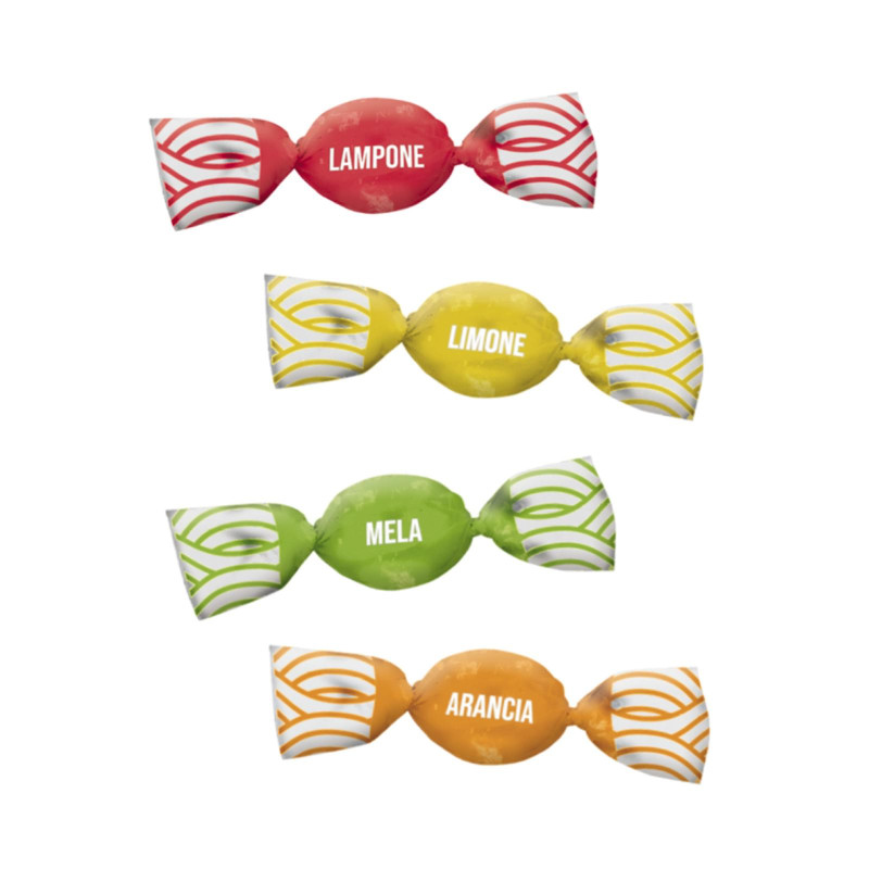 Caramelle - Zaini - Mini Frutta - Gusti Assortiti - 1 Kg