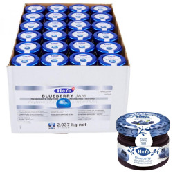 Confettura Extra Hero - Mirtilli - 72 Vasetti Vetro da 28.3 g