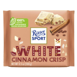 Tavoletta Ritter Sport - White Cinnamon Crisp - Cioccolato Bianco e...