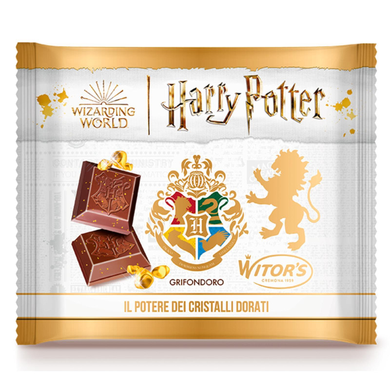 Tavoletta Witor's - Harry Potter - Cioccolato al Latte con Cristalli Dorati - 40 g