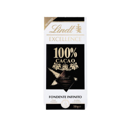 Tavoletta Cioccolato - Lindt - Excellence - Fondente 100% - 50 g
